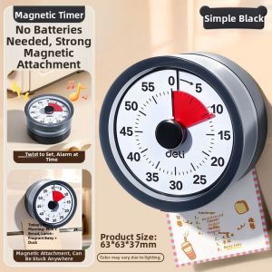 deli | Multifunctional Magnetic Timer for Kids and Baking