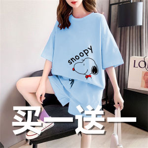 กางเกงขาสั้นสไตล์ยุโรปชุดวิ่งสําหรับผู้หญิงเสื้อยืดแขนกุดแฟชั่นเสื้อผ้าฝ้ายลําลองเครื่องแต่งกายกีฬาฤดูใบไม้ผลิ