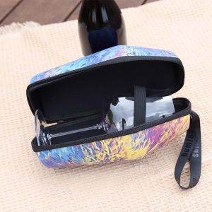 Portable Wine Glass Case Elegant Fashionable High Footed Wine Cup Protector Ideal for Travel And Outings