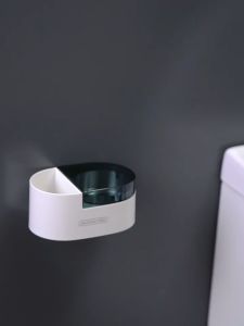 Wall Mounted Closestool Ashtray Household Toilet Shaped Ashtray with Lid