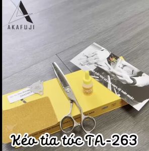 Kéo Tỉa Tóc AKAFUJI TA 263 SIZE 6.0 inches Thép Nhật Cao Cấp [HÀNG CHÍNH HÃNG] Bảo Hàng 12 Tháng