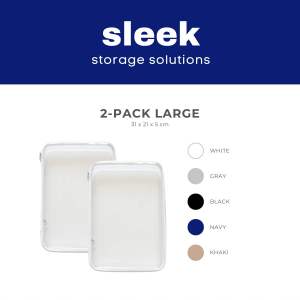 SLEEK Bins • 2-Pack Large