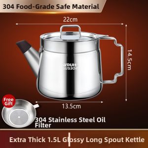 DAGANG | Stainless Steel Multi-functional Oil Pot