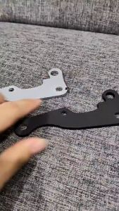 BREKET KALIPER SAMURAI 2 PISTON BELAKANG PIRINGAN 230 MM NMAX BREKET KALIPER NMAX