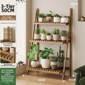 YONGJUE | Folding Display Shelf For Pots
