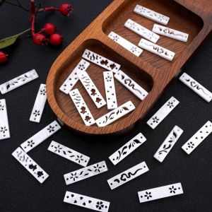 5/6Pcs Multi Styles Imitation Shell Hollow Pattern Charms Pendants for DIY Necklace Earring Hairwear Jewelry Making Materials
