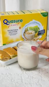 Túi Ngũ Cốc Quasure Light Sữa Bibica 400g - Thực phẩm dành cho người ăn kiêng tiểu đường
