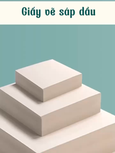 Set 10/20 tờ giấy vẽ gouache màu nước sáp dầu phấn tiên chì màu... 200gsm LIM DIY