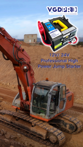 VGDPRO 12V 24V DC High Quality & High Power Crane Trucks Lorry Vehicle Portable Multi Function Powerful Jump Starter