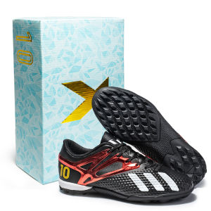 Mesi Golden Ball Football Shoes Mens Falcon Adult Childrens Broken Nail AG Long Nail Teenage Grass Competition Training Shoes