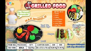 Smile - Mainan Anak Masak Masakan Grilled Food SS 1596