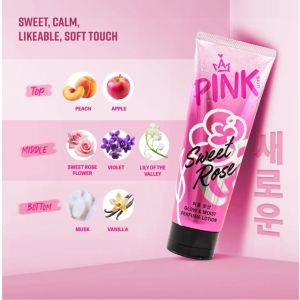 Pink Skin Perfume Lotion 180ml Series - Parfum Lotion