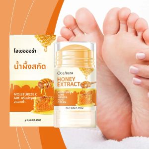 Honey Foot Care ครีมแห้ง Cracked Feet Heel ขัดผิวอ่อนโยนนุ่ม Ultra-Hydrating Hand Foot Cream บาล์มเท้า