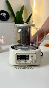 kawu กาต้มชาไฟฟ้า อเนกประสงค์ กาต้มน้ำไฟฟ้า 1 ลิตร 650w กาต้มน้ำเพื่อสุขภาพ กาน้ำชาแก้ว