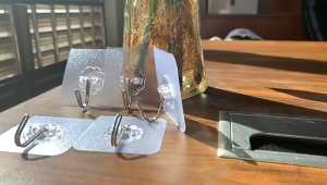 Móc Dán Tường Trong Suốt Móc Treo Đồ Không Cần Khoan Tiện Dụng
