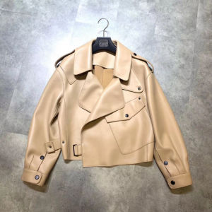XMO | Loose Korean Style Genuine Leather Jacket For Fall