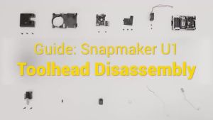 Hotend Tích Hợp Cho Snapmaker U1 Với 300 ° Phụ Kiện Thay Thế Đầu Phun Lõi Gốm C Ceramic 0.2/0.4/0.6/0.8mm Cho Máy In 3D