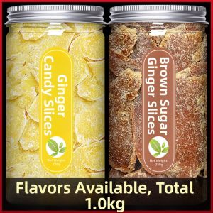 GUOSHENGJING | No Additives Instant Red Ginger Sugar Slices