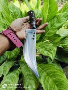 Pisau daging buah alat serbaguna didapur PB 18cm lubang 3