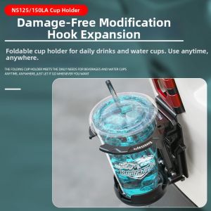 Aluminum Motorcycle Water Bottle Holder for HONDA NS Models