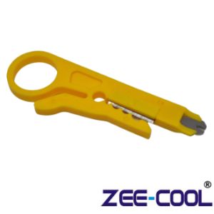 Zee-Cool 9cm wire stripping knife yellow network cable knife UTP STP cable wire cutter telephone line mini wire stripper