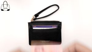 กระเป๋าใส่บัตรเหรียญใบเล็กงานแท้Pierre Loues