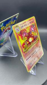 Takara Tomy | Anime PTCG DIY Original Self-made Game Collection Cards Original Charizard Reprint Fire Spin Japanese Version Birthday Gift
