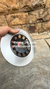 PIRINGAN CAKRAM DEPAN RX KING NEW UKURAN BESAR STANDAR VARIASI CAKRAM DEPAN YAMAHA RX KING NEW