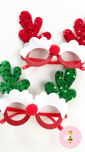 Pinky Bee Kacamata Natal Rusa 70012700