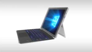 Microsoft Surface Pro 7+/7/6/5/4/3 Wireless Bluetooth Keyboard Type Cover (With Backlight)