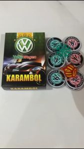 Biji Karambol Tebal 3 mm & Motif VW VolksWagen
