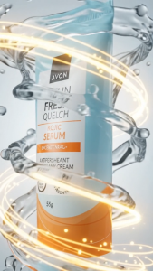 AVON Feelin Fresh Quelch Kojic Serum Brightening Antiperspirant Deodorant Cream 55g 72Hr Odor Protection