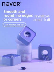 NEVER | Colorful Creative Desk Organizer with Magnetic Paper Clips