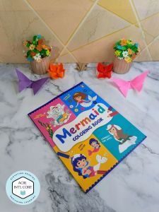 Mermaid Coloring Book Fun Underwater Coloring Activity Book for Kids