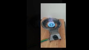 【Local store】German high fire gas stove Porous gas stove is a single burner gas stove with uniform heating