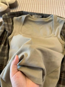 LANMENGYA | Women Camisole Top Summer Wear Conceal Underarm Fat Halter Base Shirt