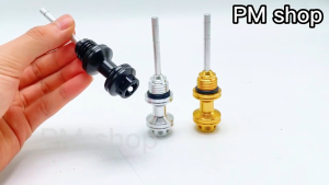 Universal CNC Aluminum Alloy Oil Dipstick & Cap – Multi-Color Engine Modification Accessory for Motorcycles/ATVs