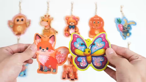 【SG STOCK】DIY Keychain | Princess / Under-the-Sea / Animal Charms | Educational DIY Craft Toy Set for Kids