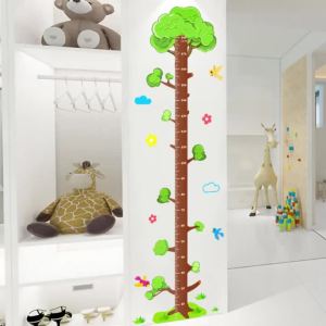 Ready stock-cartoon baby stick measuring foot height wall stickers can remove height/stickers Deko kids room/* #-cartoon baby stick measuring height feet tall wall stickers can remove the height/sticker children room Deco