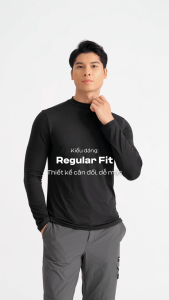 [MỚI - THU ĐÔNG 2025][TẶNG TẤT COTTON]Áo giữ nhiệt mặc trong Essential Brush Poly cổ ngắn mềm mại giữ ấm tốt Coolmate