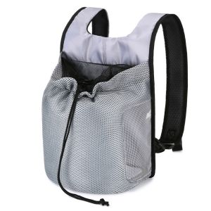 Portable Pet Travel Bag Breathable Cat Chest Bag Lightweight Drawstring Dog Backpack Mobile Pet Carrier for Cats And Dogs
