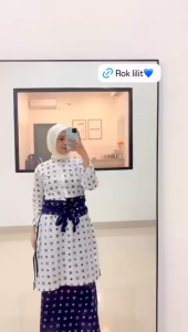 Bella Series - Rok lilit batik modern By.WAHDANI