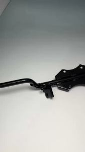 พักเท้าหลบคอโต W125 S R Iบังลม สีดำ ตรงรุ่น งานตัวหนา