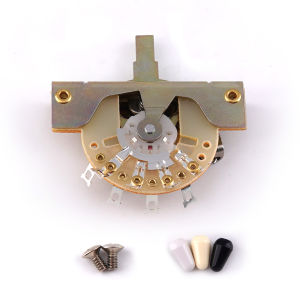 FLEOR | FLEOR 5 Chiều Lò Xo Cơ Khí Guitar Pickup Nút Chọn Công Tắc Điện Lưỡi Dao Công Tắc Kim Loại & Nhựa Phần Guitar