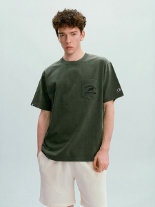 Champion | Short Sleeve Summer New Cotton Washed Retro Casual T-shirts for Men