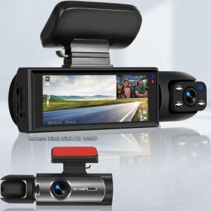 Camera Hành Trình Kép 1080P Với Camera Trước & Sau Tầm Nhìn Ban Đêm Hồng Ngoại Cảm Biến G Màn Hình IPS 3.16 Inch Thiết Bị Ghi Hình DVR Cho Xe Hơi Đảm Bảo An Toàn Cho Phương Tiện