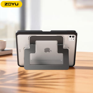 Zoyu | Anti-drop Scratch-resistant Transparent Lightweight Handle Stand Case