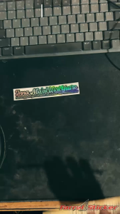 Stiker Inna Ma’al Usri Yusro Sticker Hologram Reflektif