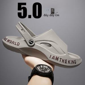 Dép Đi Biển Mùa Hè Chống Trượt Chống Mài Mòn Thể Thao Cho Nam Đế EVA Đế Dày Thoáng Khí Dép Đi Biển Thường Ngày Cho Thanh Thiếu Niên