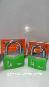 Gembok Warna Warni Tas / Koper 30MM 40MM 50MM 60MM